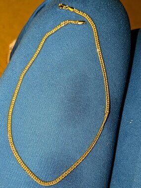 14k gold 22" franco chain NWT